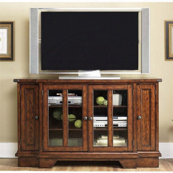 Liberty Furniture Cabin Fever Tv Stand In Bistro Brown