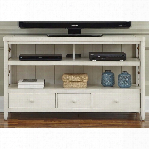 Liberty Furniture Dockside Ii Tv Stand In White