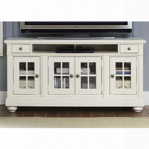 Liberty Furniture Harbor View 62 Tv Stand In Linen