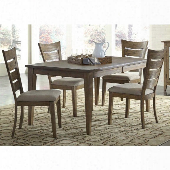 Liberty Furniture Pebble Creek I 5 Piece Dining Set In Butterscotch