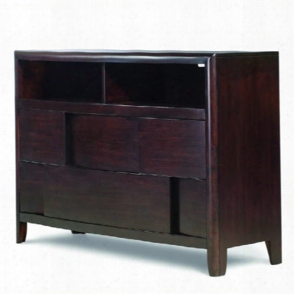 Magnussen Nova Wood Media Chest Tv Stand In Chestnut