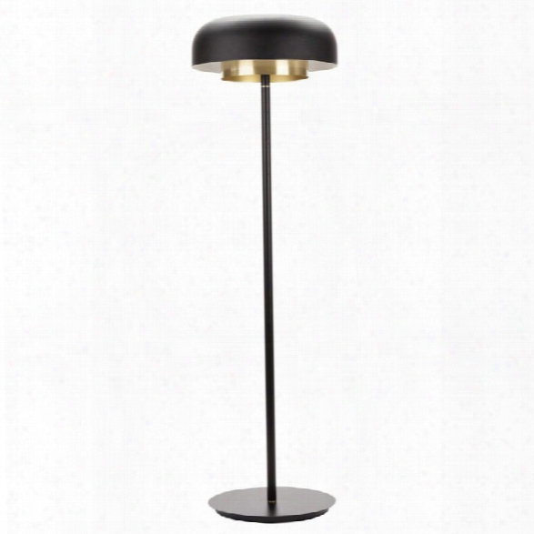 Maklaine Floor Lamp In Black