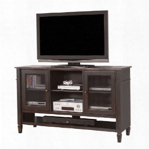 Martin Furniture Navarro Deluxe Tv Console In Clove And Auburn