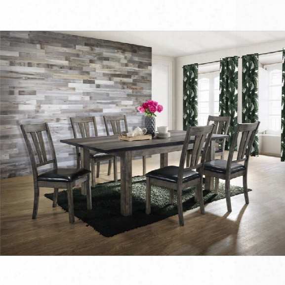 Picket House Furnishings Grayson 7 Piece Extendable Dining Set