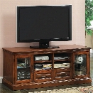 Furniture of America Stilton 72 TV Stand in Antique Oak