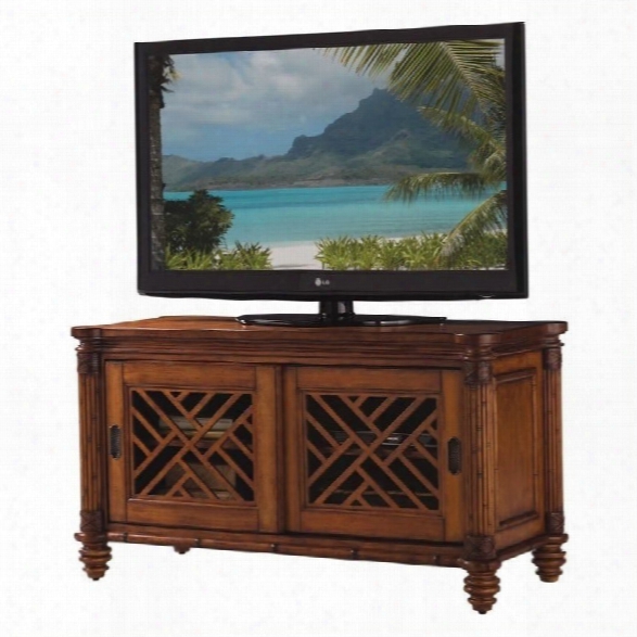 Tommy Bahama Home Island Estate Grand Bank Tv Stand In Plantation