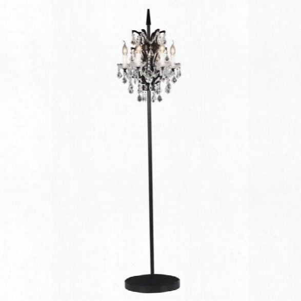 Zuo Phoenix Floor Lamp In Black