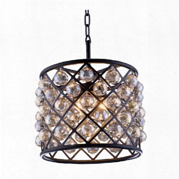 Elegant Lighting Madison 14 4 Light Royal Crystal Pendant Lamp
