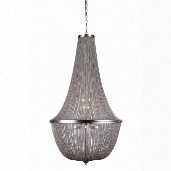 Elegant Lighting Paloma 30 10 Light Pendant Lamp