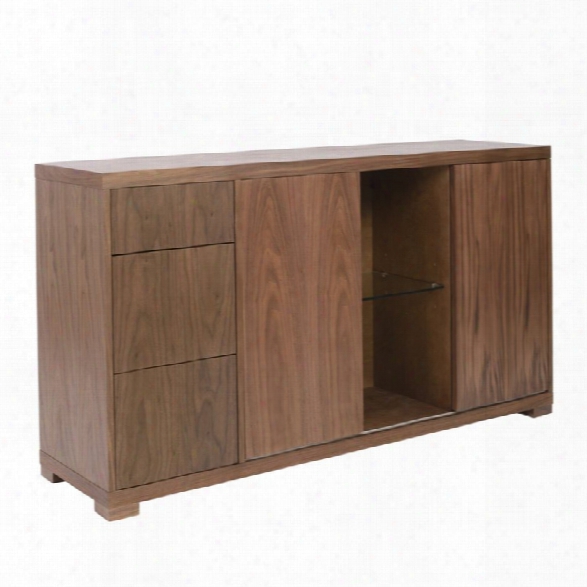 Eurostyle Dacy Sideboard In American Walnut