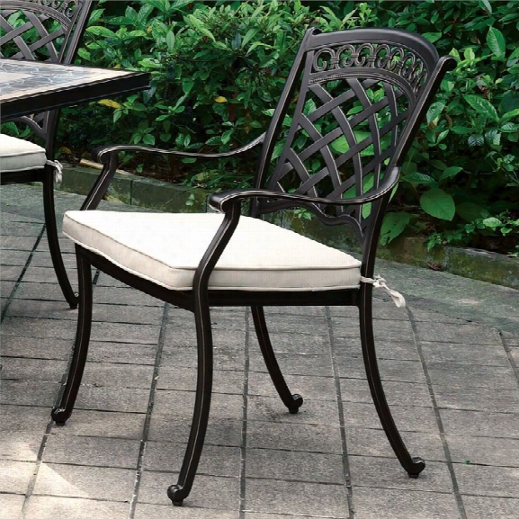 Furniture Of America Donell Outdoor Dining Chair