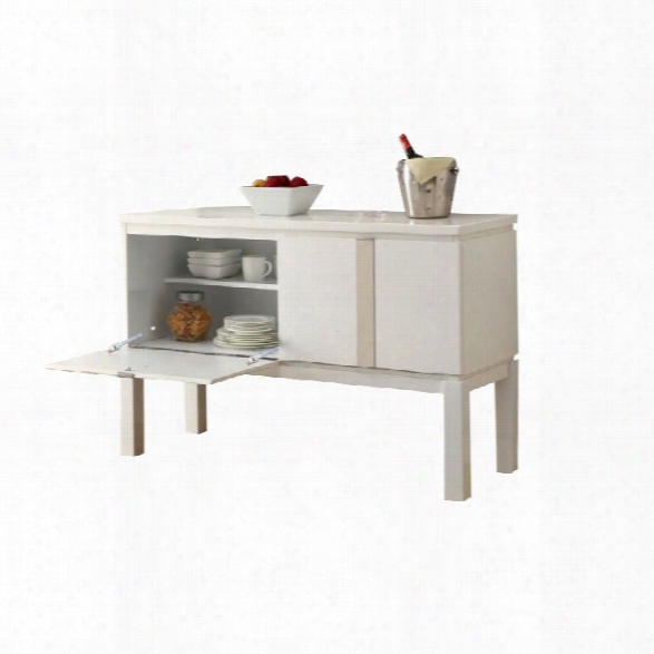 Furniture Of America Jules Sideboard In White