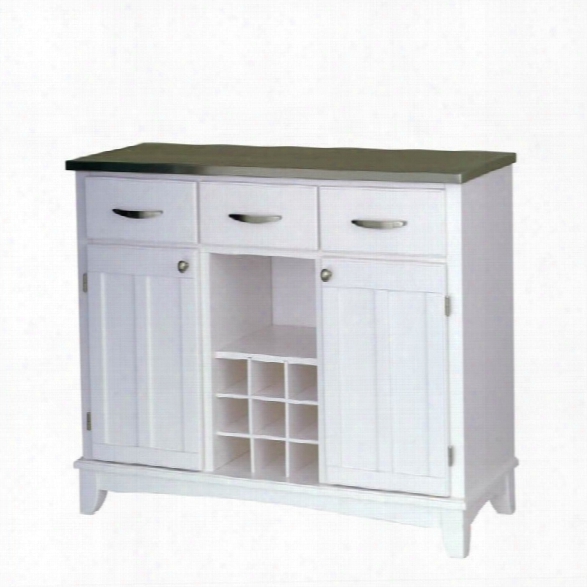 Home Styles Buffet Of Buffet With Stainless Top