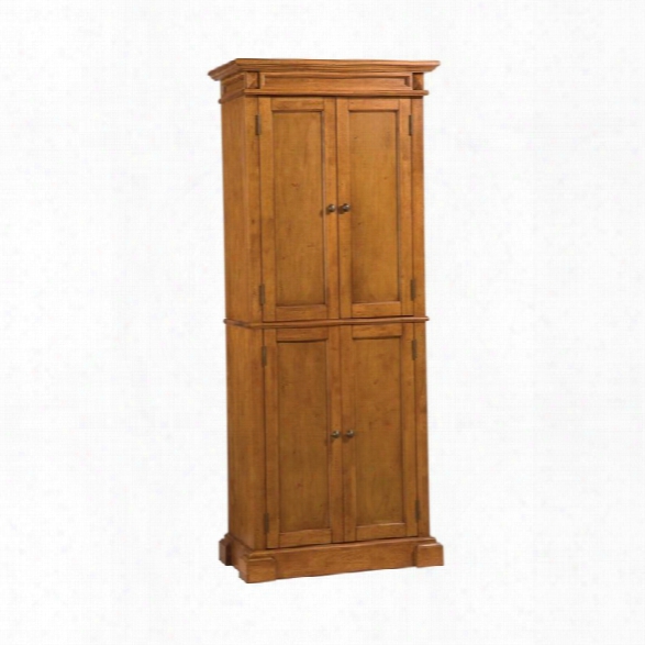 Home Styles Kitchen Pantry In Distressed Oak Finish