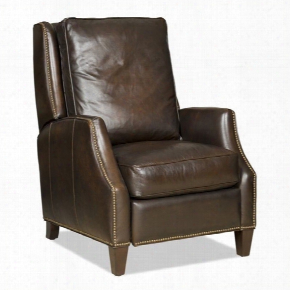 Hooker Furniture Seven Seas Leather Recliner Chair In Sarzana Fortress