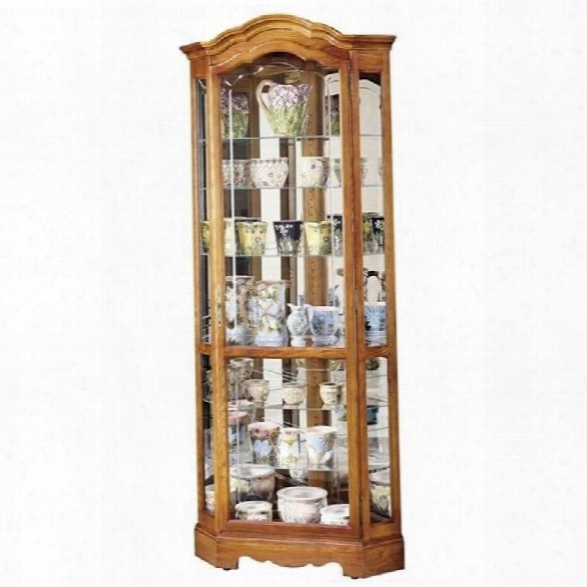 Howard Miller Jamestown Ii Corner Display Curio Cabinet