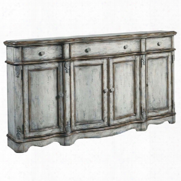 Pulaski Sideboard In Distressed Gray