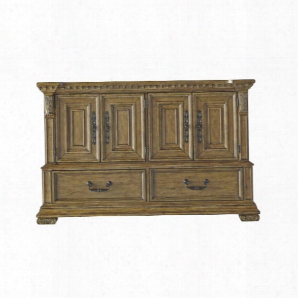 Pulaski Stratton Sideboard In Brown