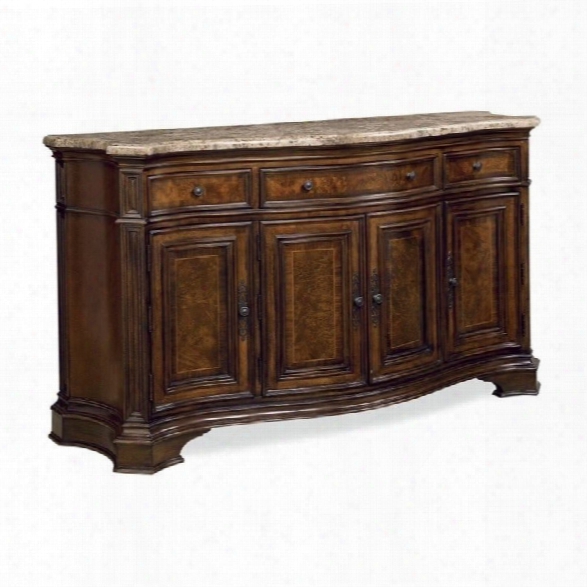 Universal Furniture Villa Cortina Marble Top Storage Credenza