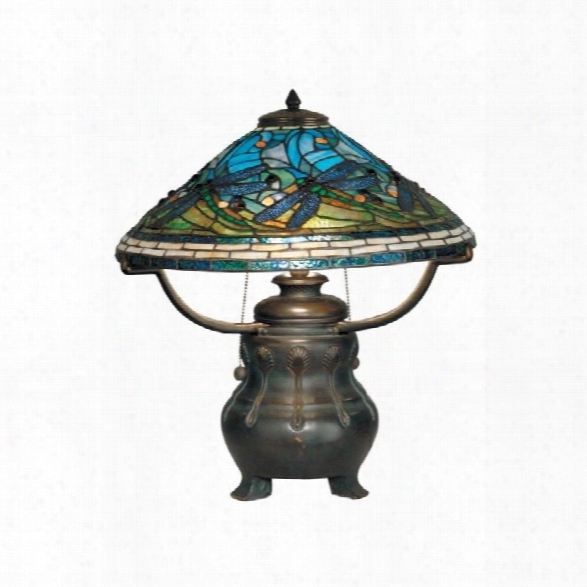 Dale Tiffany Western Dragonfly Table Lamp