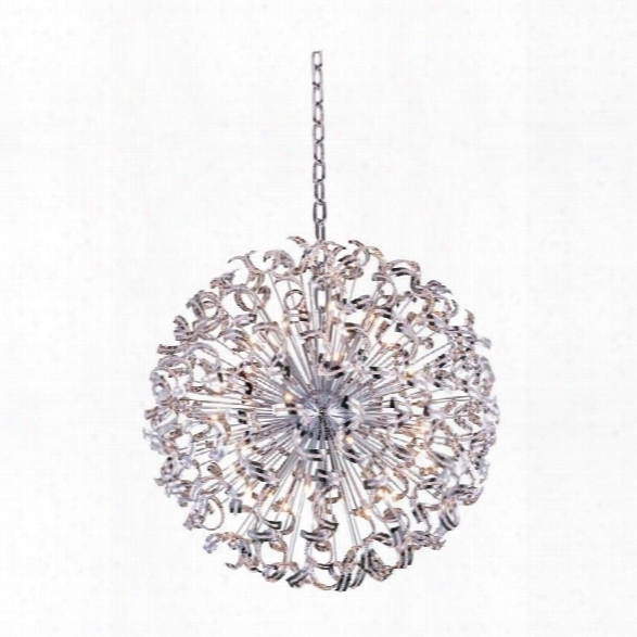 Elegant Lighting Tiffany 54 45 Light Elegant Crystal Pendant Lamp