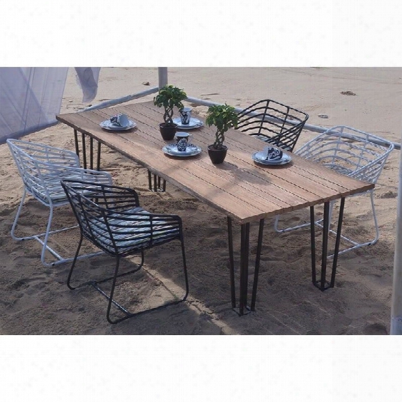 Harmonia Living Exo 5 Piece Patio Dining Set