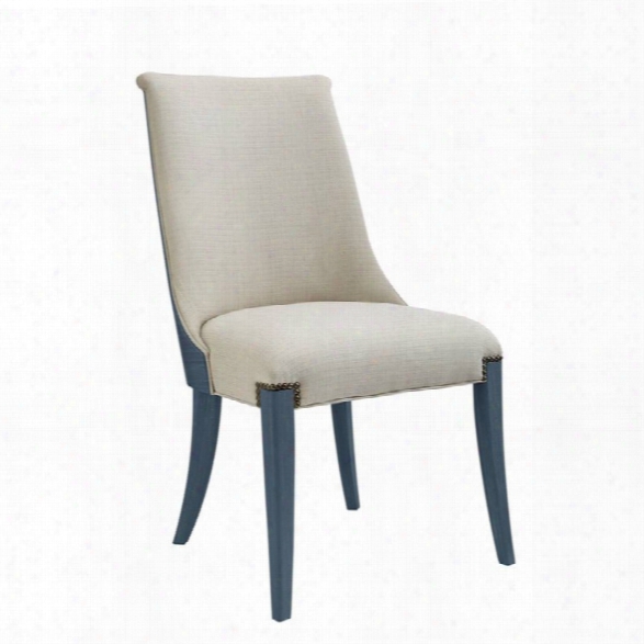 Coastal Living Oasis-wilshire Host Chair In Cotswold Blue