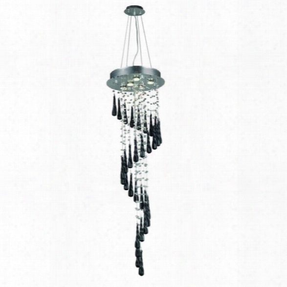 Elegant Lighting Comet 48 5 Light Royal Crystal Chandelier