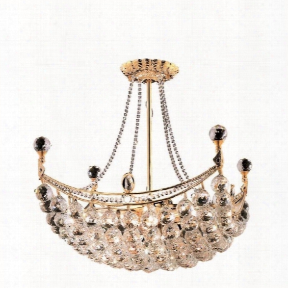 Elegant Lighting Corona 20 8 Light Elements Crystal Chandelier