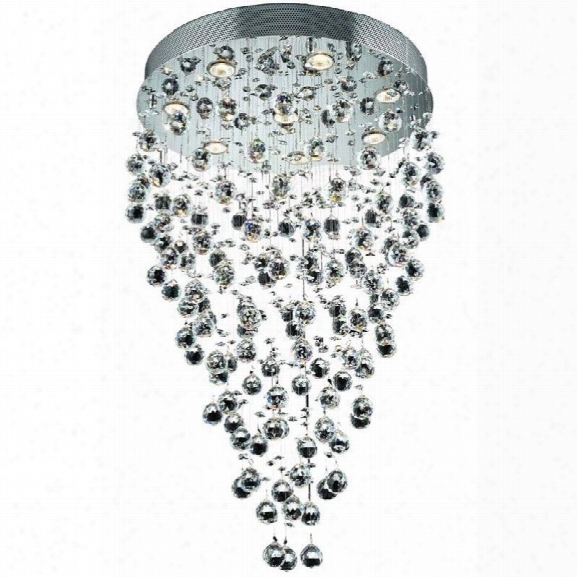 Elegant Lighting Galaxy 24 9 Light Elements Crystal Chandelier