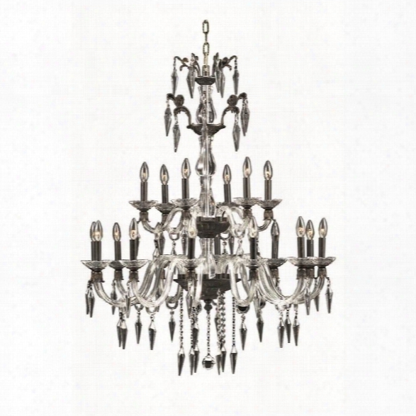 Elegant Lighting Grande 36 18 Light Elegant Crystal Chandelier