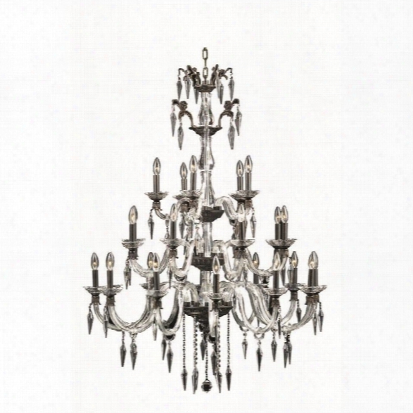 Elegant Lighting Grande 39 25 Light Elements Crystal Chandelier