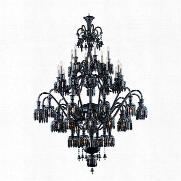 Elegant Lighting Majestic 60 48 Light Elegant Crystal Chandelier