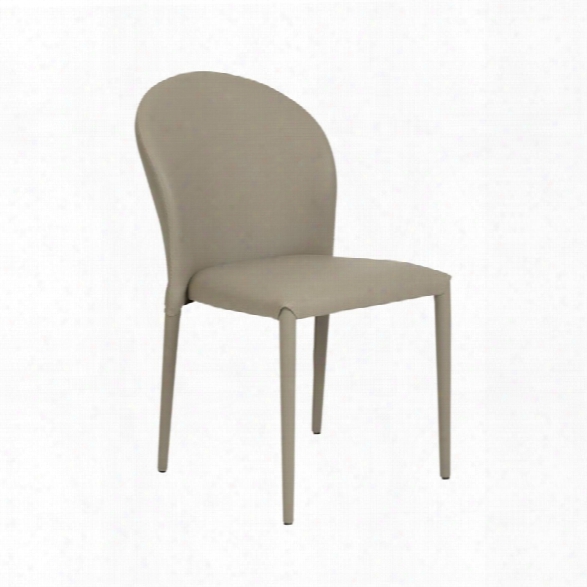 Eurostyle Elaine Dining Chair In Taupe (set Of 4)