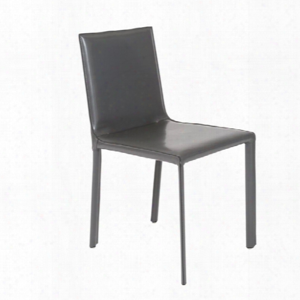 Eurostyle Eysen Dining Chair In Anthracite (set Of 2)