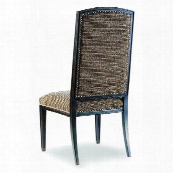 Hooker Furniture Sanctuary Mirage Dining Chair In Ebony