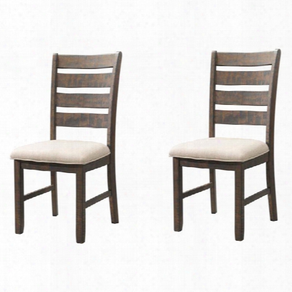 Picket House Furnishings Dex Ladder Back Dining Side Chair (set Of 2)