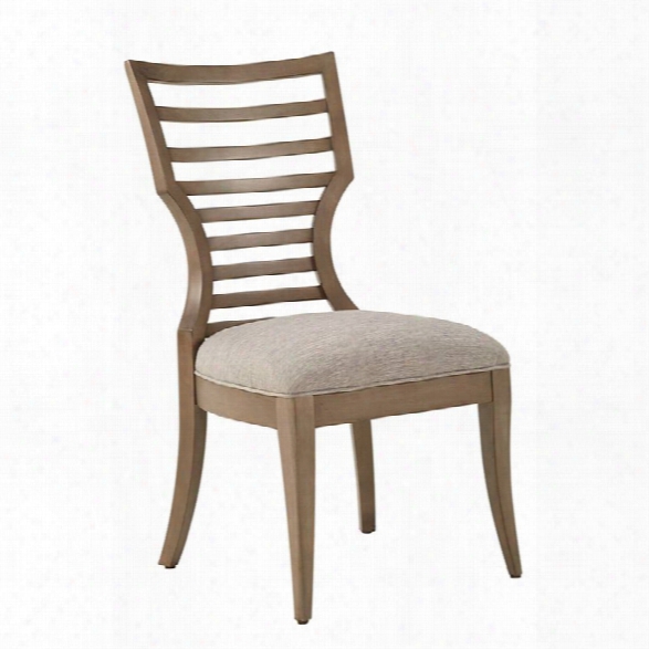 Stanley Furniture Virage Wood Side Chair In Basalt