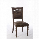 Hillsdale Seaton Springs Dining Chair in Weathered Walnut (Set of 2)