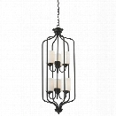 Z-Lite Cardinal 6 Light Pendant in Olde Bronze