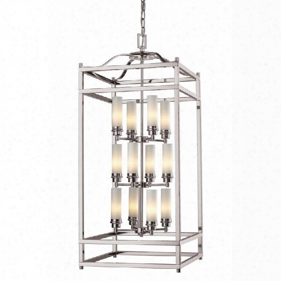 Z-lite Altadore 12 Light Chandelier In Brushed Nickel