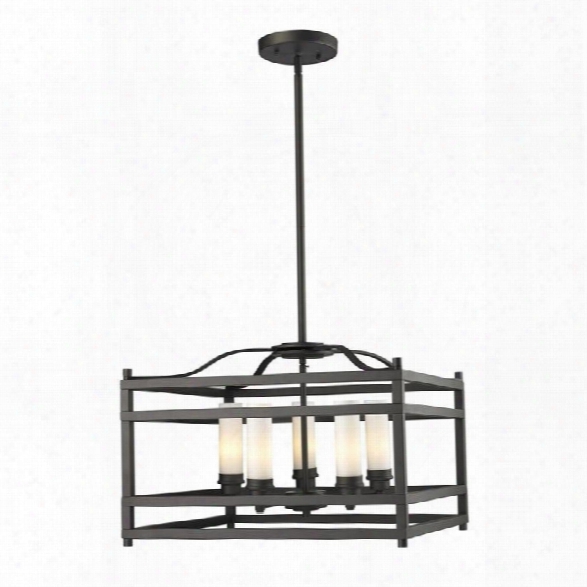 Z-lite Altadore 5 Light Pendant In Bronze