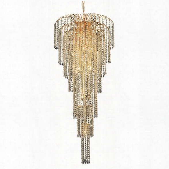 Elegan T Lighting Falls 25 11 Light Elements Crystal Chandelier