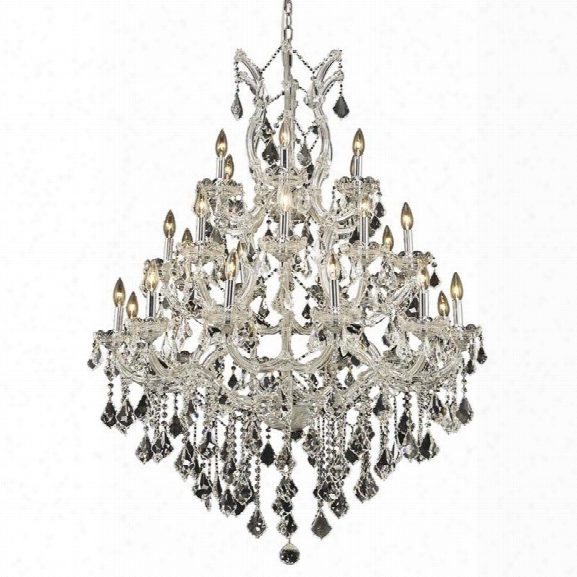 Elegant Lighting Maria Theresa 38 28 Light Spectra Crystal Chandelier