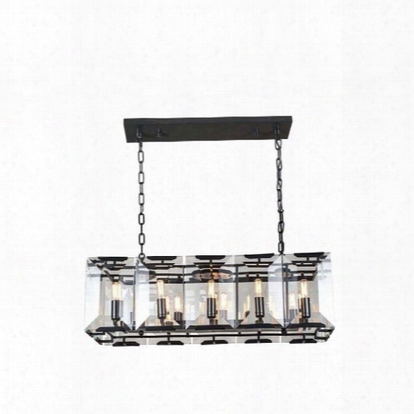 Elegant Lighting Monaco 13 10 Light Glass Crystal Pendant Lamp