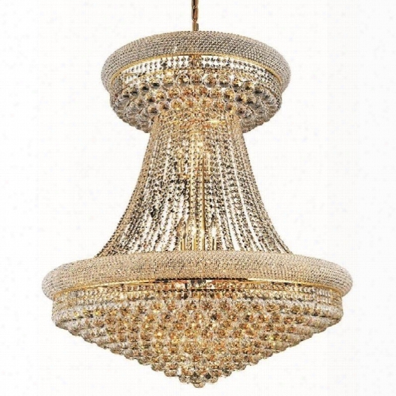 Elegant Lighting Primo 36 28 Light Elements Crystal Chandelier