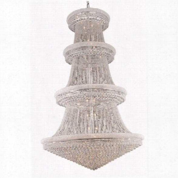 Elegant Lighting Primo 62 56 Light Elegant Crystal Chandelier