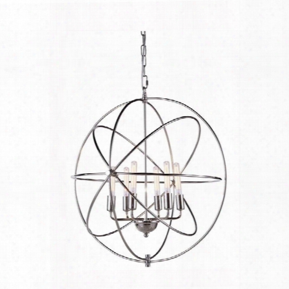 Elegant Lighting Vienna 25 6 Light Pendant Lamp