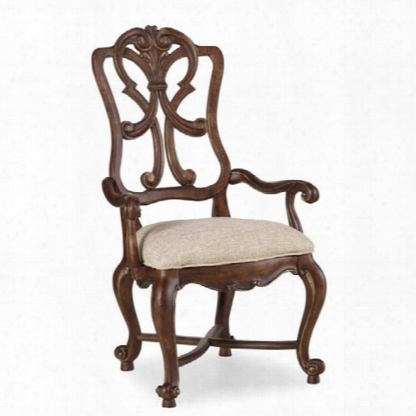 Hooker Furniture Adagio Back Dining Arm Chair