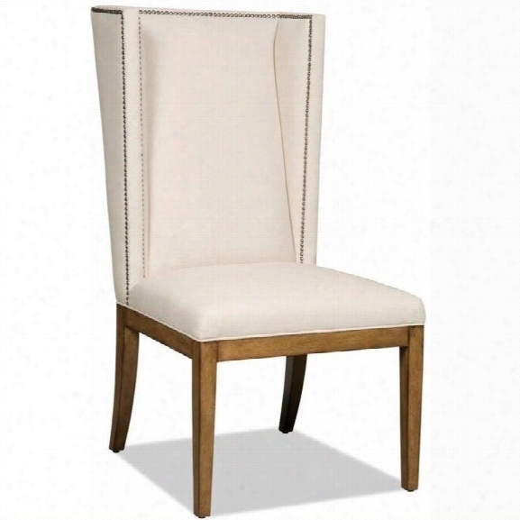 Hooker Furniture Brookhaven Upholstered Dining Chair In Cherry